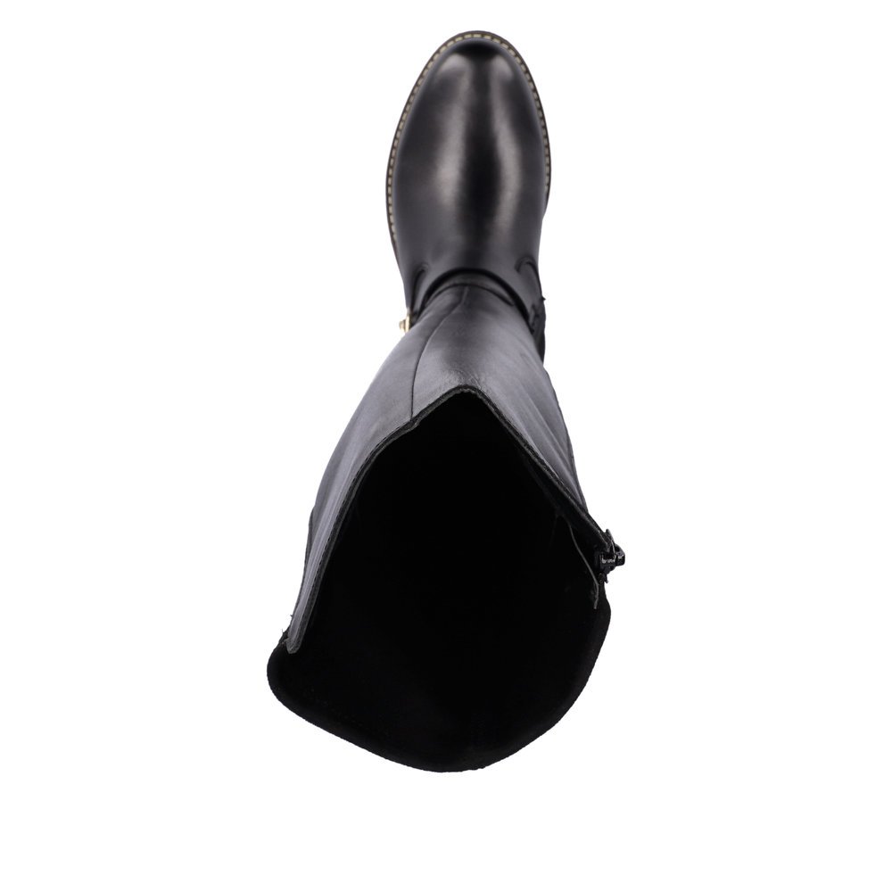 Remonte D1A73-01 Anatomical Leather Boot Black 5.5cm Remonte D1A73-01 Anatomical Leather Boot Black 5.5cm