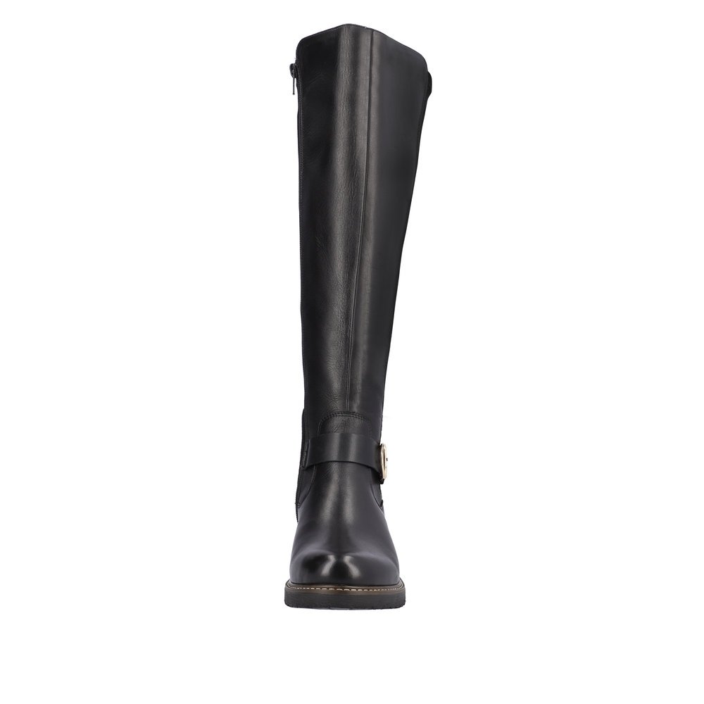 Remonte D1A73-01 Anatomical Leather Boot Black 5.5cm Remonte D1A73-01 Anatomical Leather Boot Black 5.5cm