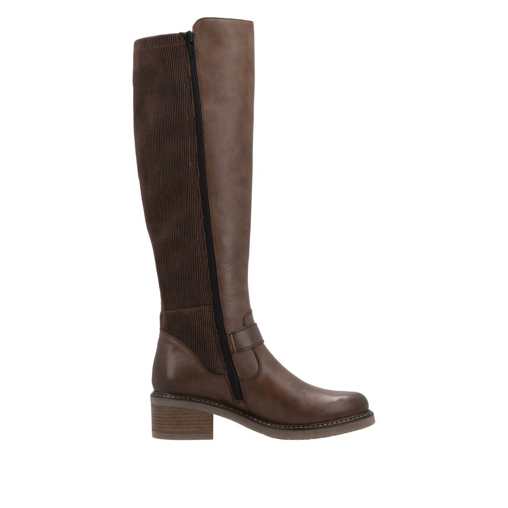 Remonte D1A73-25 Anatomical Leather Boot Brown 5.5cm Remonte D1A73-25 Anatomical Leather Boot Brown 5.5cm