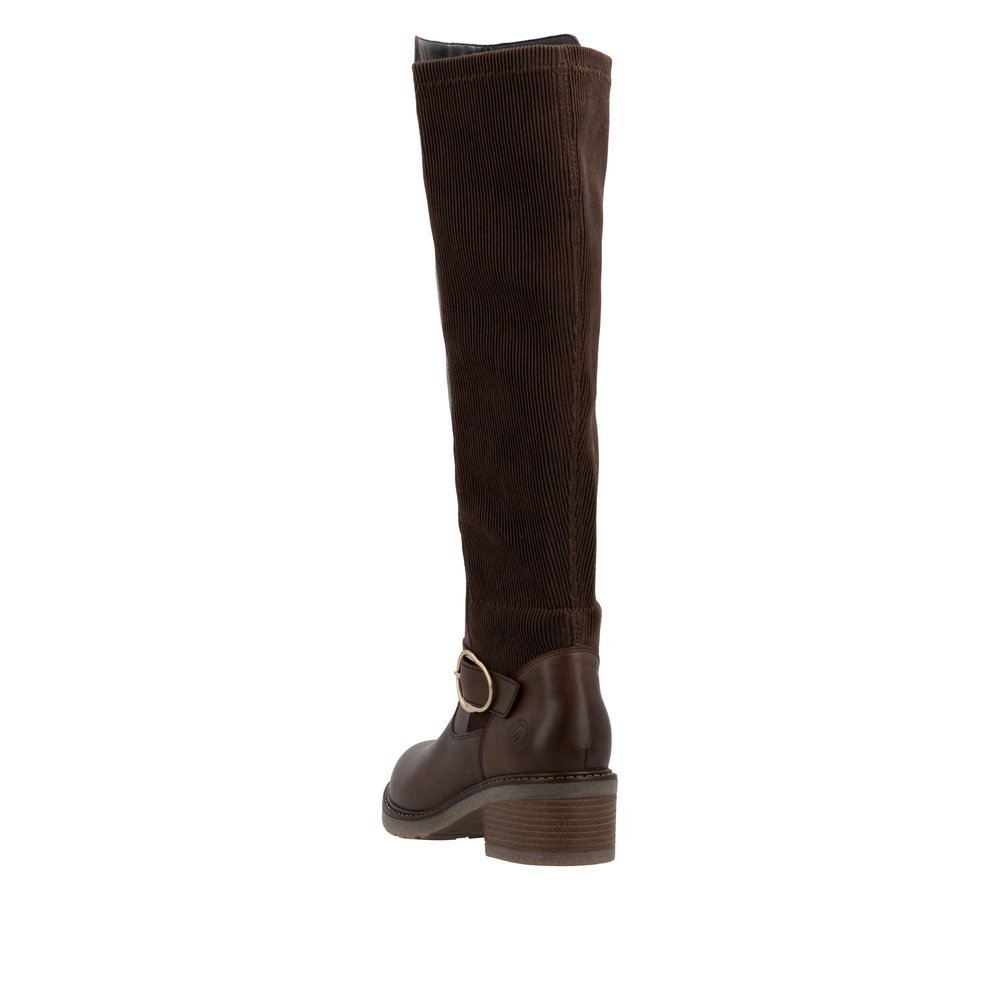 Remonte D1A73-25 Anatomical Leather Boot Brown 5.5cm Remonte D1A73-25 Anatomical Leather Boot Brown 5.5cm