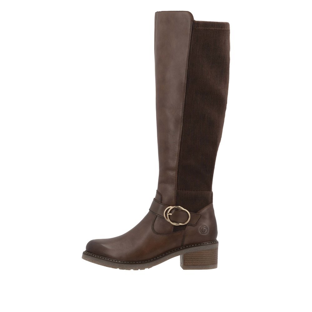 Remonte D1A73-25 Anatomical Leather Boot Brown 5.5cm Remonte D1A73-25 Anatomical Leather Boot Brown 5.5cm