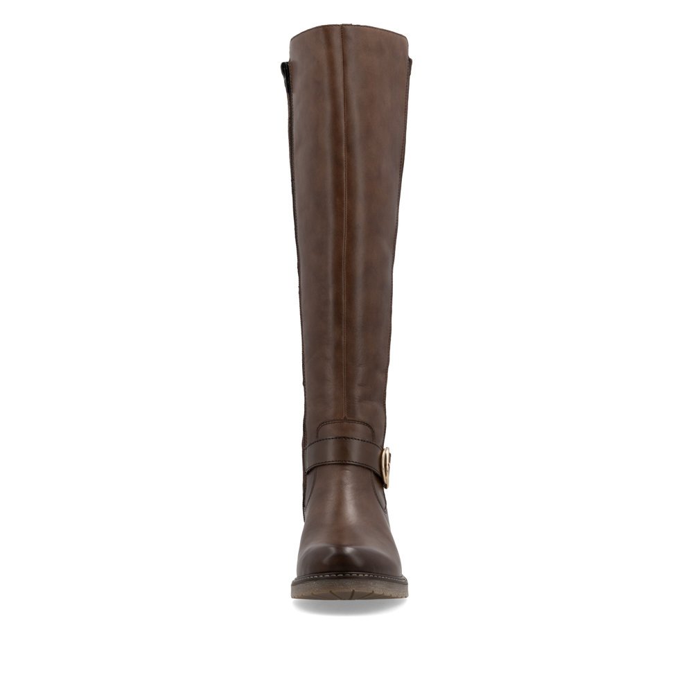 Remonte D1A73-25 Anatomical Leather Boot Brown 5.5cm Remonte D1A73-25 Anatomical Leather Boot Brown 5.5cm