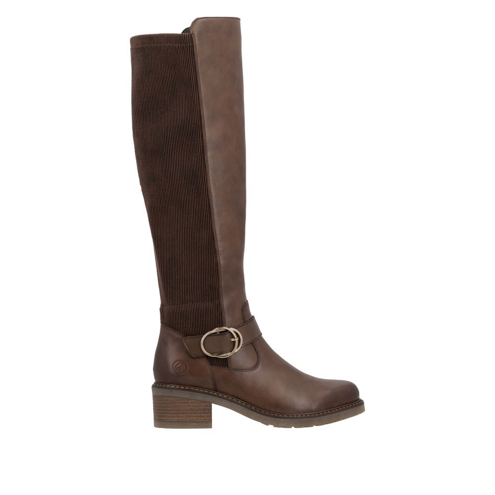 Remonte D1A73-25 Anatomical Leather Boot Brown 5.5cm Remonte D1A73-25 Anatomical Leather Boot Brown 5.5cm