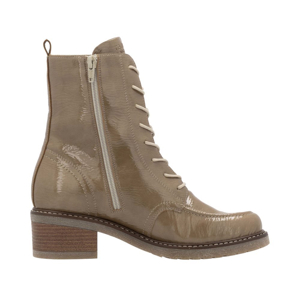 Remonte D1A77-64 Anatomic Leather Ankle Boot Cigar Remonte D1A77-64 Anatomic Leather Ankle Boot Cigar