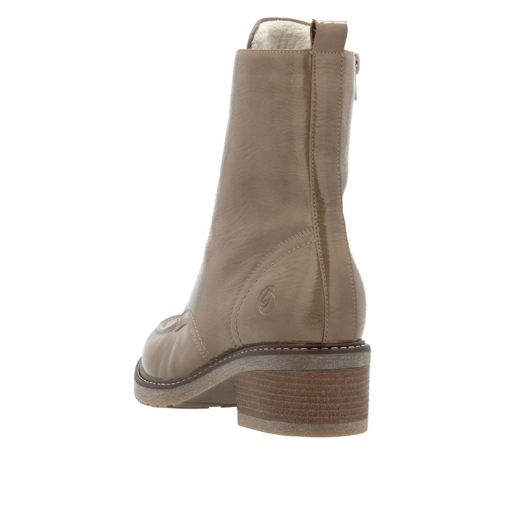 Remonte D1A77-64 Anatomic Leather Ankle Boot Cigar Remonte D1A77-64 Anatomic Leather Ankle Boot Cigar