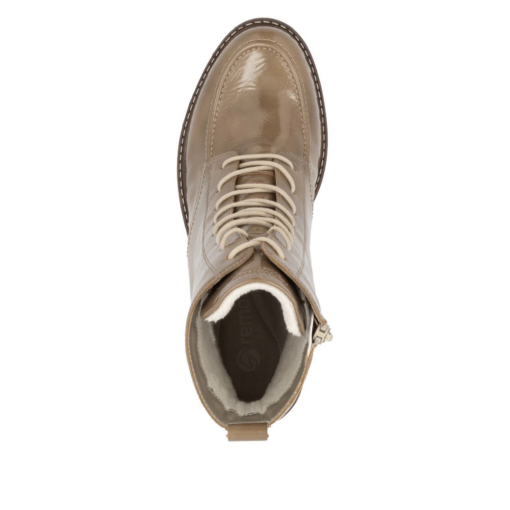 Remonte D1A77-64 Anatomic Leather Ankle Boot Cigar Remonte D1A77-64 Anatomic Leather Ankle Boot Cigar