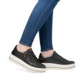 Remonte D1C01-03 Anatomical Leather Sneaker Black