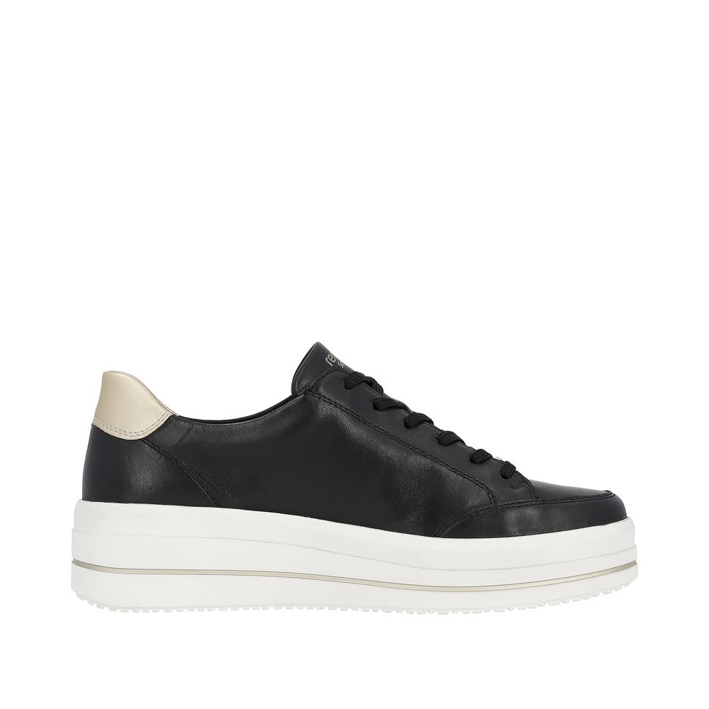 Remonte D1C02-01 Anatomical Leather Sneaker Black