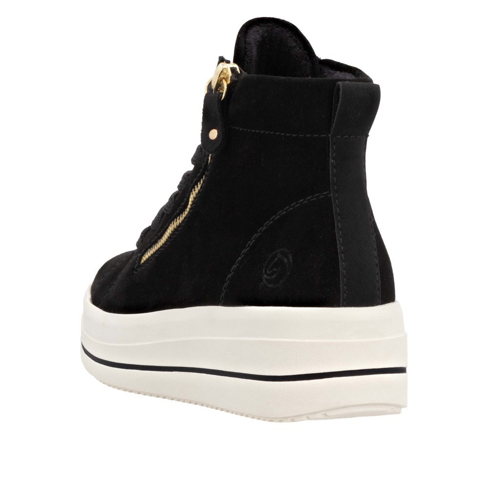 Remonte D1C70-02 Anatomical Ankle Boot Sneaker Black Remonte D1C70-02 Anatomical Ankle Boot Sneaker Black
