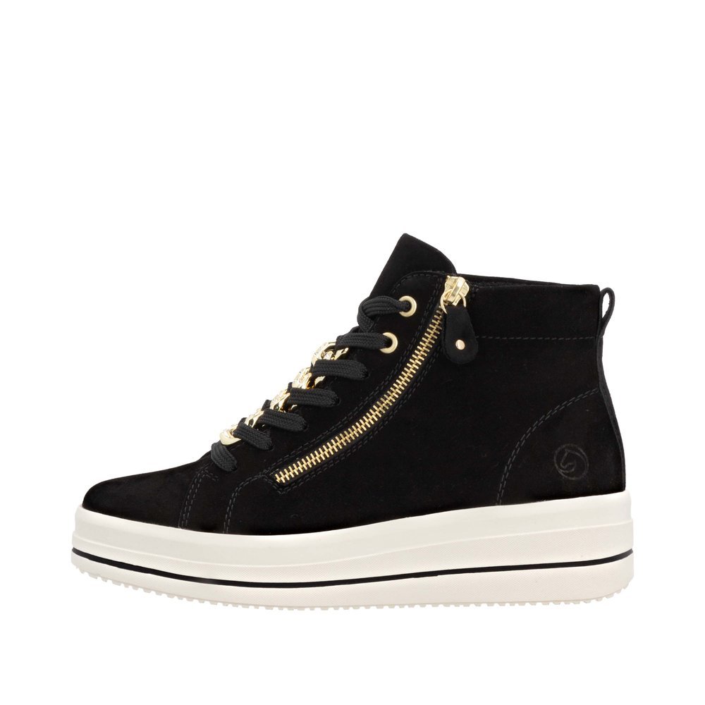 Remonte D1C70-02 Anatomical Ankle Boot Sneaker Black Remonte D1C70-02 Anatomical Ankle Boot Sneaker Black