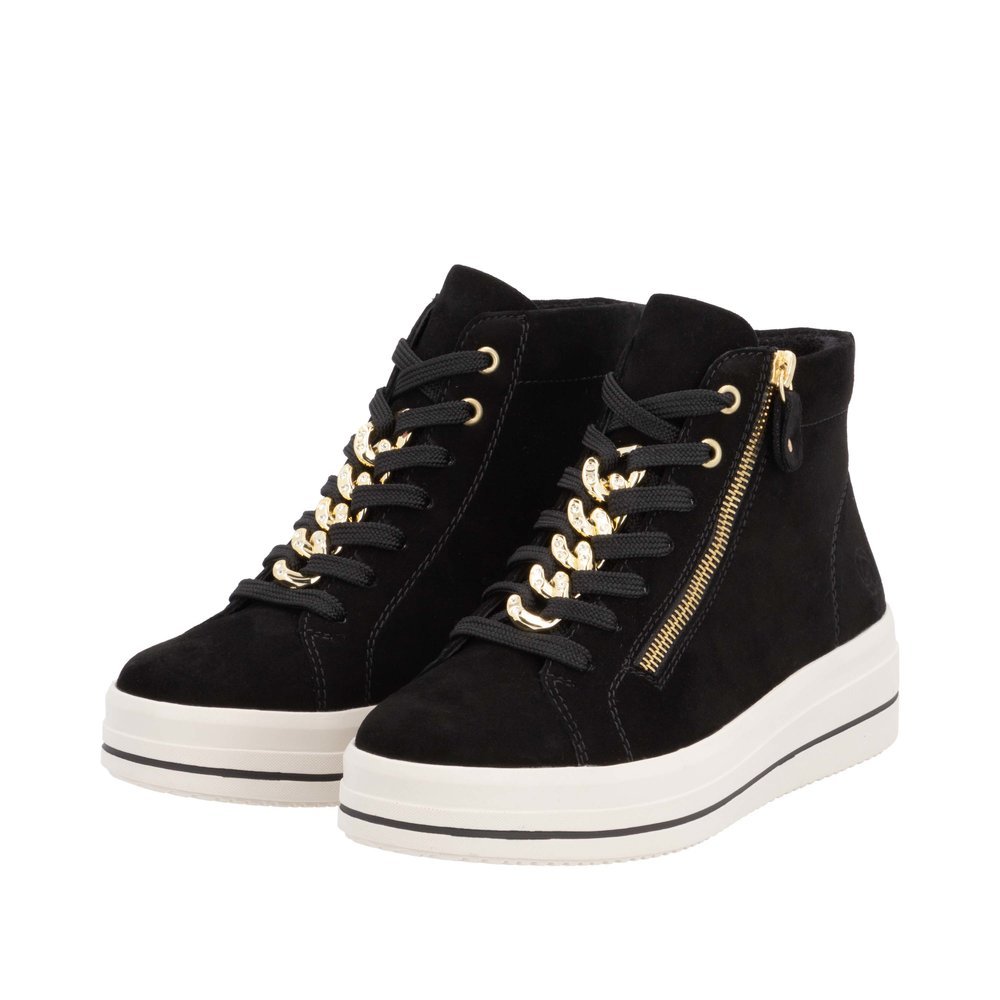 Remonte D1C70-02 Anatomical Ankle Boot Sneaker Black Remonte D1C70-02 Anatomical Ankle Boot Sneaker Black