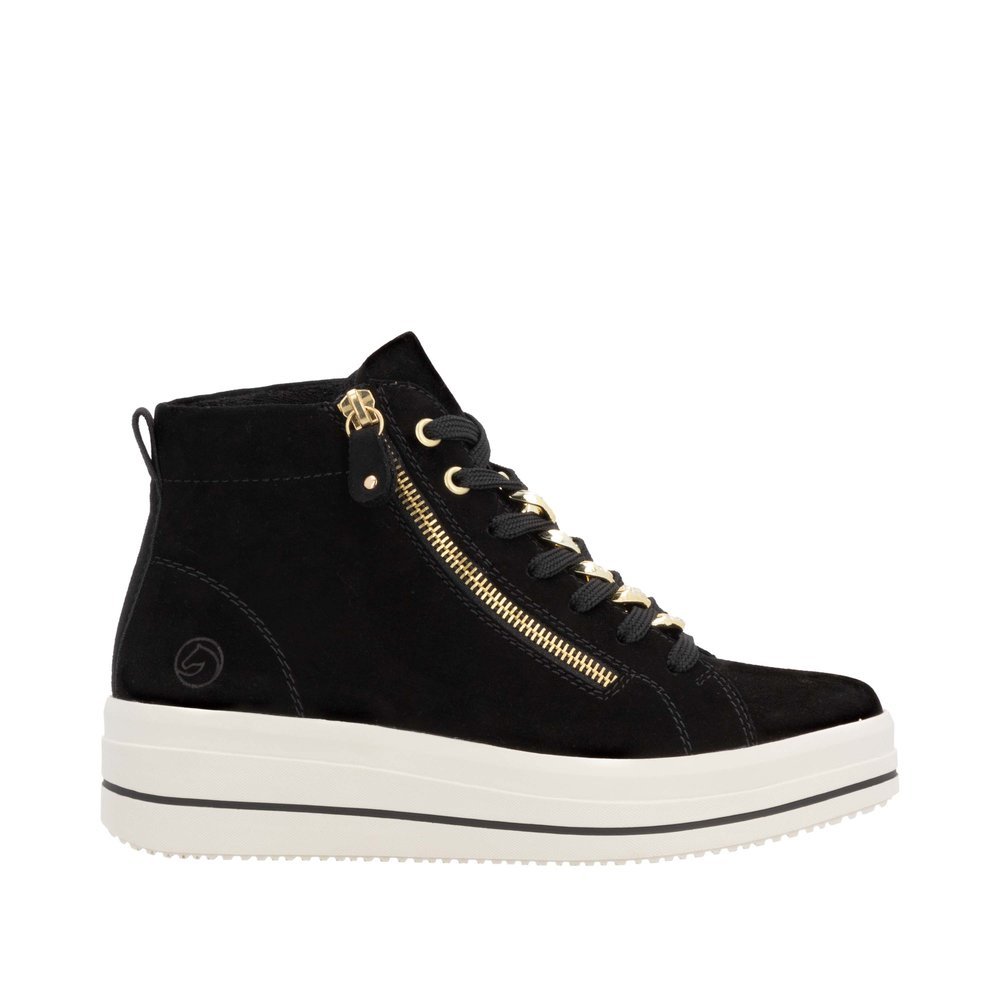 Remonte D1C70-02 Anatomical Ankle Boot Sneaker Black Remonte D1C70-02 Anatomical Ankle Boot Sneaker Black
