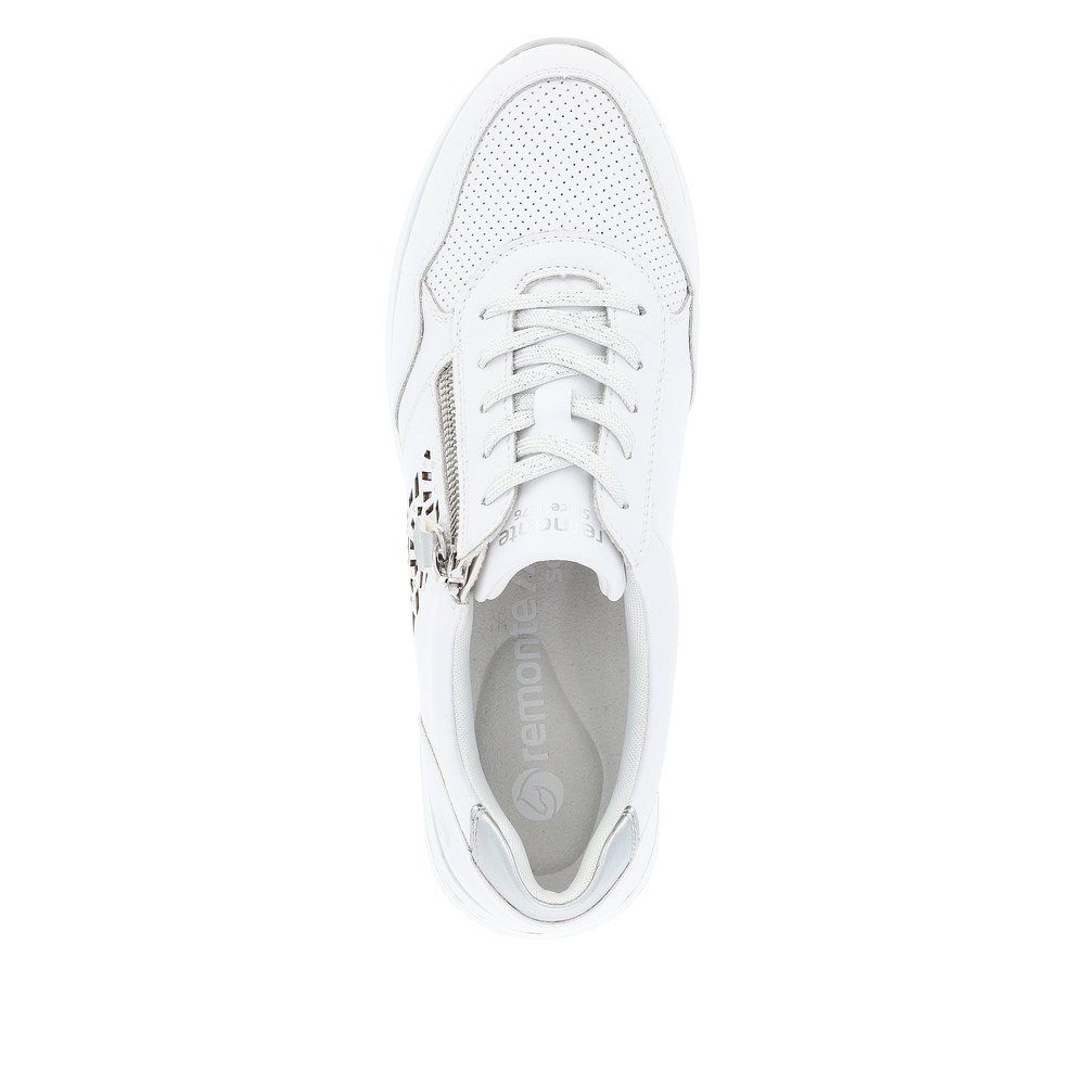 Remonte D1G00-80 Anatomical Leather Sneaker White