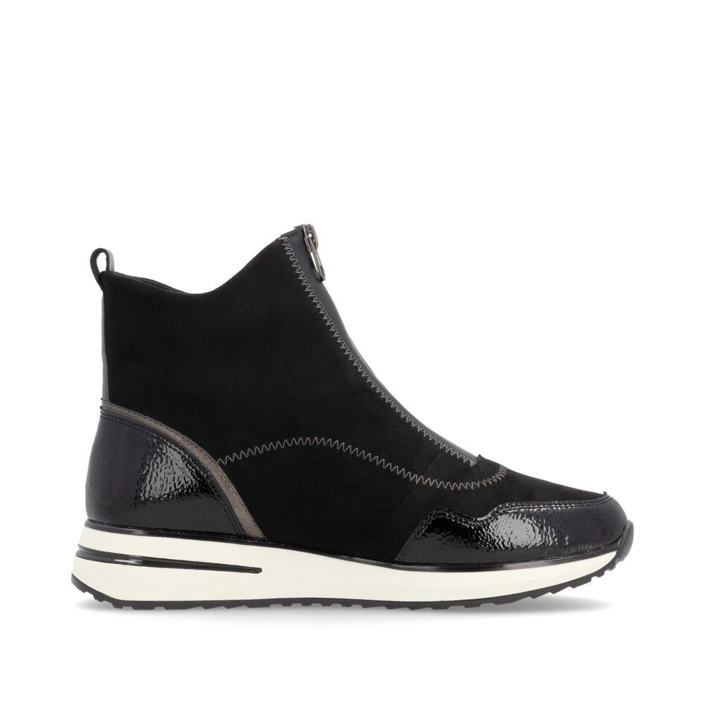 Remonte D1G70-03 Anatomical Ankle Boot Sneaker Black Remonte D1G70-03 Anatomical Ankle Boot Sneaker Black