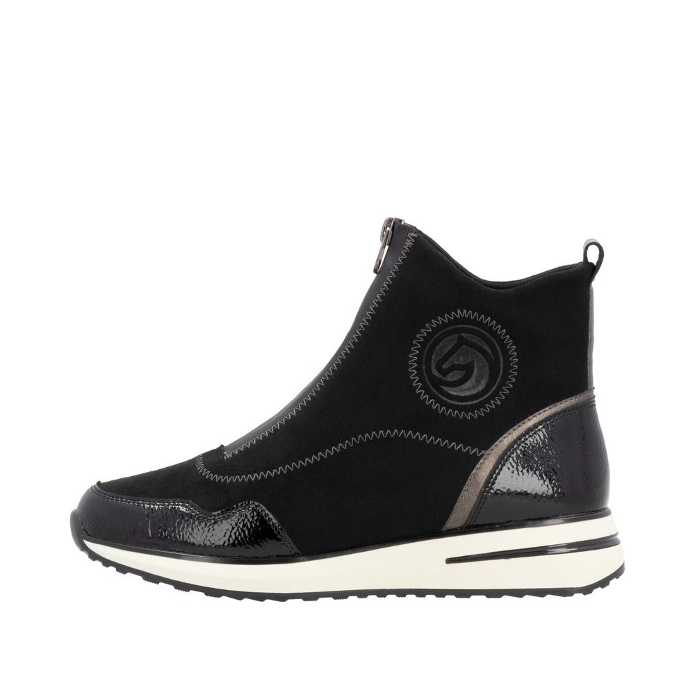 Remonte D1G70-03 Anatomical Ankle Boot Sneaker Black Remonte D1G70-03 Anatomical Ankle Boot Sneaker Black