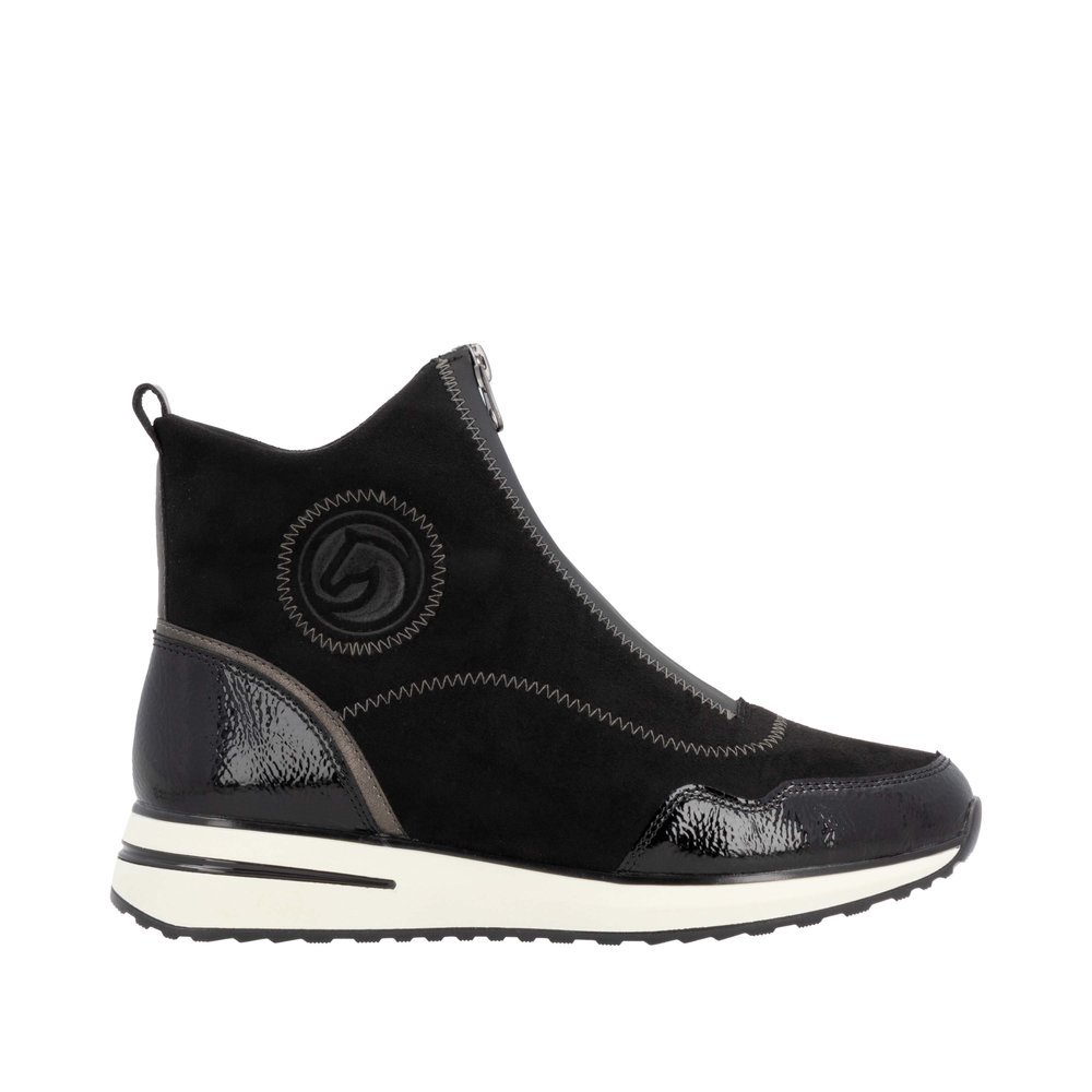 Remonte D1G70-03 Anatomical Ankle Boot Sneaker Black Remonte D1G70-03 Anatomical Ankle Boot Sneaker Black