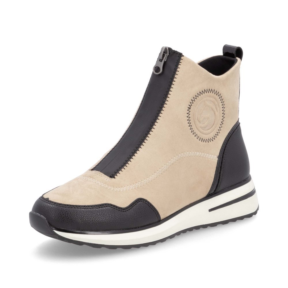 Remonte D1G70-60 Anatomical Ankle Boot Sneaker Beige Remonte D1G70-60 Anatomical Ankle Boot Sneaker Beige