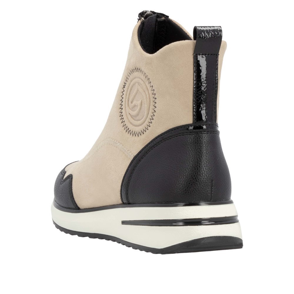 Remonte D1G70-60 Anatomical Ankle Boot Sneaker Beige Remonte D1G70-60 Anatomical Ankle Boot Sneaker Beige