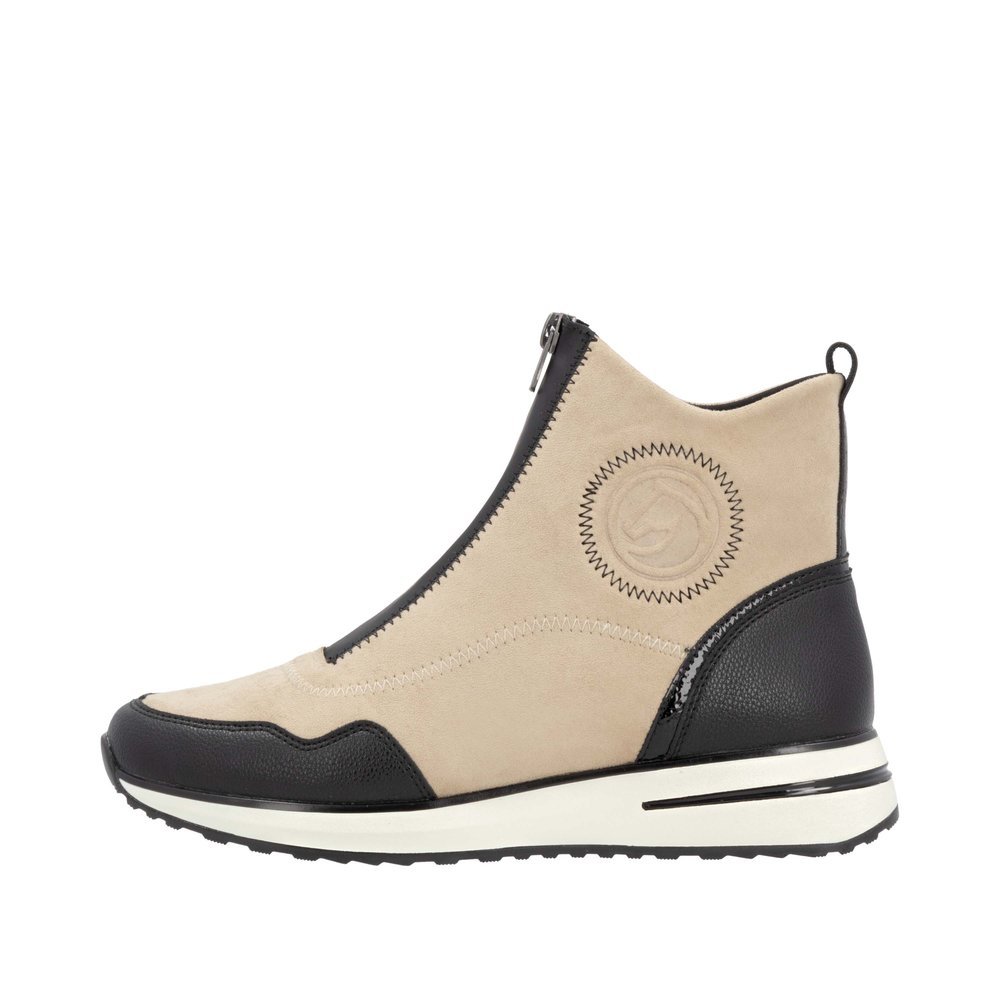 Remonte D1G70-60 Anatomical Ankle Boot Sneaker Beige Remonte D1G70-60 Anatomical Ankle Boot Sneaker Beige