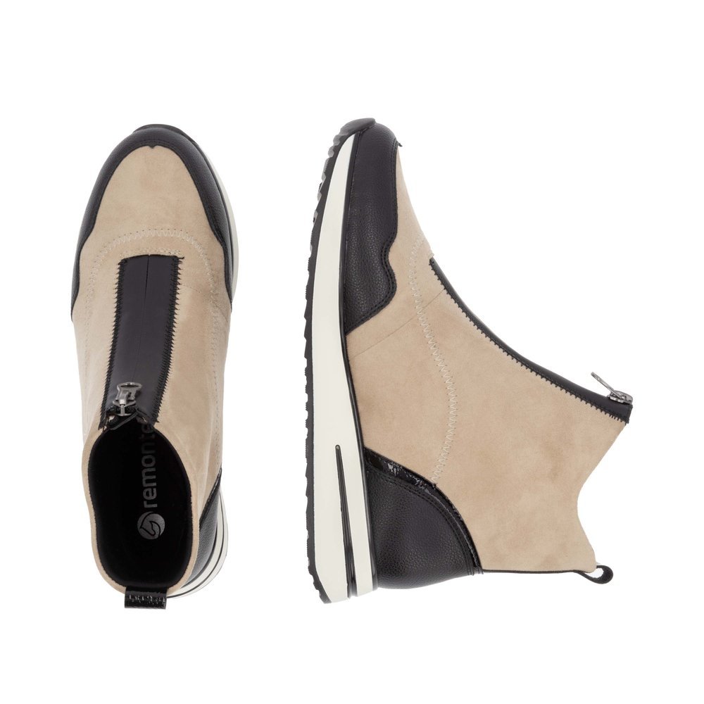 Remonte D1G70-60 Anatomical Ankle Boot Sneaker Beige Remonte D1G70-60 Anatomical Ankle Boot Sneaker Beige