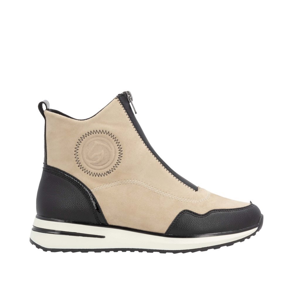 Remonte D1G70-60 Anatomical Ankle Boot Sneaker Beige Remonte D1G70-60 Anatomical Ankle Boot Sneaker Beige
