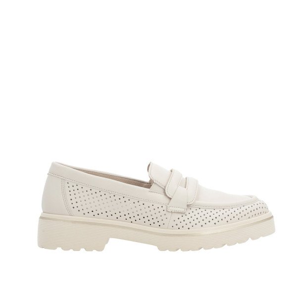 Remonte D1H03-60 Ανατομικό Δερμάτινο Μοκασίνι Μπεζ