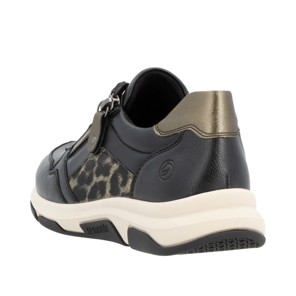 Remonte D1S01-03 Anatomical Leather Sneaker Black Remonte D1S01-03 Anatomical Leather Sneaker Black