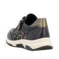 Remonte D1S01-03 Anatomical Leather Sneaker Black Remonte D1S01-03 Anatomical Leather Sneaker Black