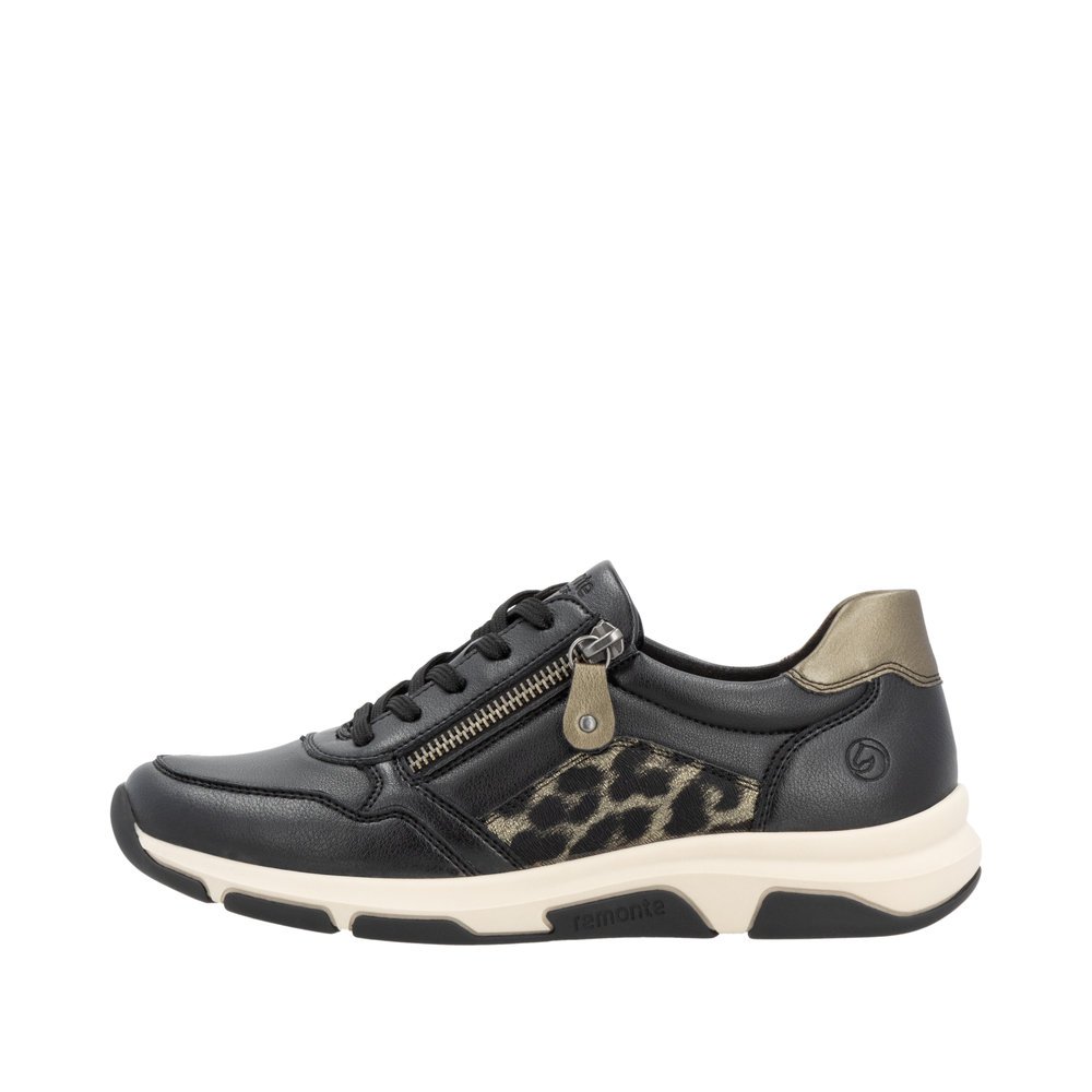 Remonte D1S01-03 Anatomical Leather Sneaker Black Remonte D1S01-03 Anatomical Leather Sneaker Black
