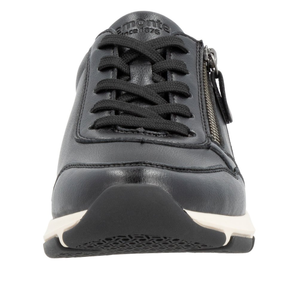 Remonte D1S01-03 Anatomical Leather Sneaker Black Remonte D1S01-03 Anatomical Leather Sneaker Black