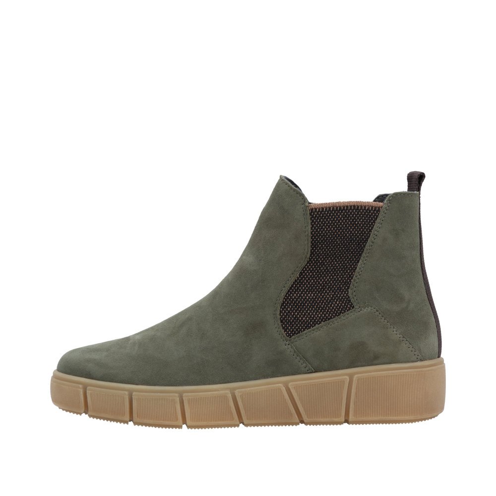 Remonte D1T71-54 Anatomical Leather Ankle Boot Khaki Remonte D1T71-54 Anatomical Leather Ankle Boot Khaki