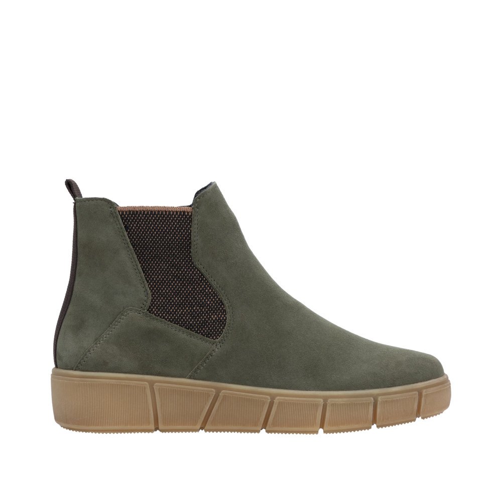 Remonte D1T71-54 Anatomical Leather Ankle Boot Khaki Remonte D1T71-54 Anatomical Leather Ankle Boot Khaki