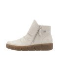 Remonte D1T73-60 Anatomical Leather Ankle Boot Ivory Remonte D1T73-60 Anatomical Leather Ankle Boot Ivory