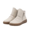 Remonte D1T73-60 Anatomical Leather Ankle Boot Ivory Remonte D1T73-60 Anatomical Leather Ankle Boot Ivory
