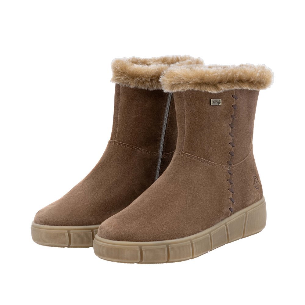 Remonte D1T75-20 Anatomical Leather Ankle Boot Cigar Remonte D1T75-20 Anatomical Leather Ankle Boot Cigar