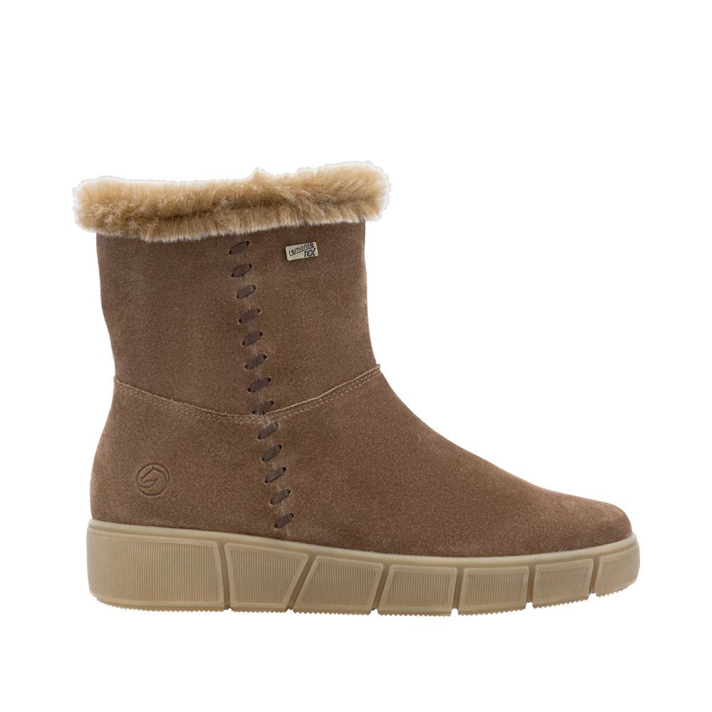 Remonte D1T75-20 Anatomical Leather Ankle Boot Cigar Remonte D1T75-20 Anatomical Leather Ankle Boot Cigar