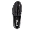 Remonte D1U01-00 Anatomical Leather Moccasin Black Remonte D1U01-00 Anatomical Leather Moccasin Black