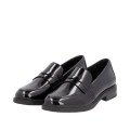 Remonte D1U01-00 Anatomical Leather Moccasin Black Remonte D1U01-00 Anatomical Leather Moccasin Black