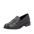 Remonte D1U01-01 Anatomical Leather Moccasin Black Remonte D1U01-01 Anatomical Leather Moccasin Black