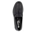 Remonte D1U01-01 Anatomical Leather Moccasin Black Remonte D1U01-01 Anatomical Leather Moccasin Black