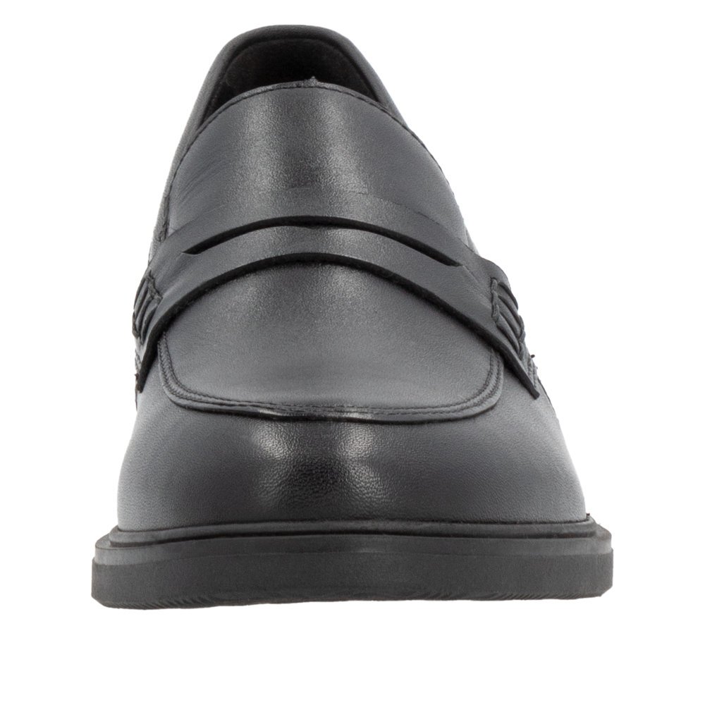 Remonte D1U01-01 Anatomical Leather Moccasin Black Remonte D1U01-01 Anatomical Leather Moccasin Black