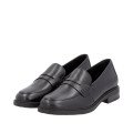 Remonte D1U01-01 Anatomical Leather Moccasin Black Remonte D1U01-01 Anatomical Leather Moccasin Black