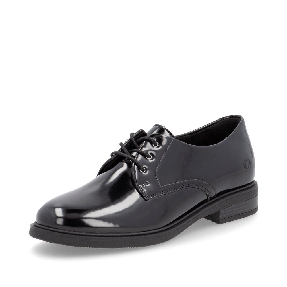 Remonte D1U02-00 Anatomical Leather Oxford Black Remonte D1U02-00 Anatomical Leather Oxford Black