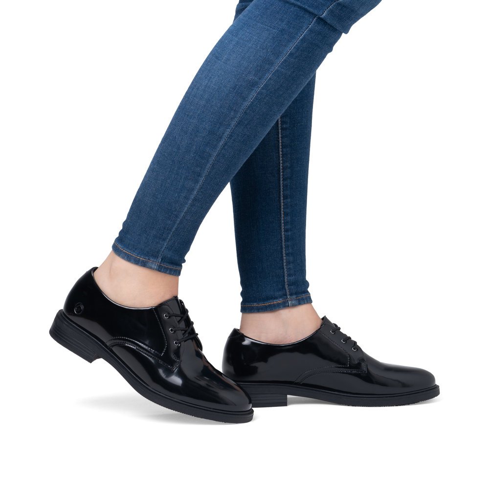Remonte D1U02-00 Anatomical Leather Oxford Black Remonte D1U02-00 Anatomical Leather Oxford Black