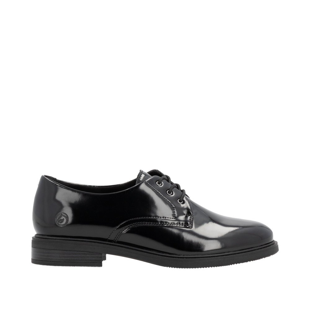 Remonte D1U02-00 Anatomical Leather Oxford Black Remonte D1U02-00 Anatomical Leather Oxford Black