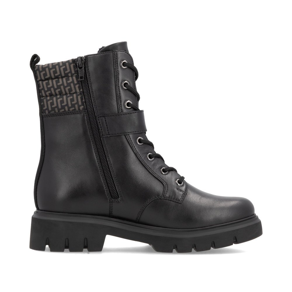 Remonte D1W71-03 Anatomic Leather Ankle Boot Black Remonte D1W71-03 Anatomic Leather Ankle Boot Black