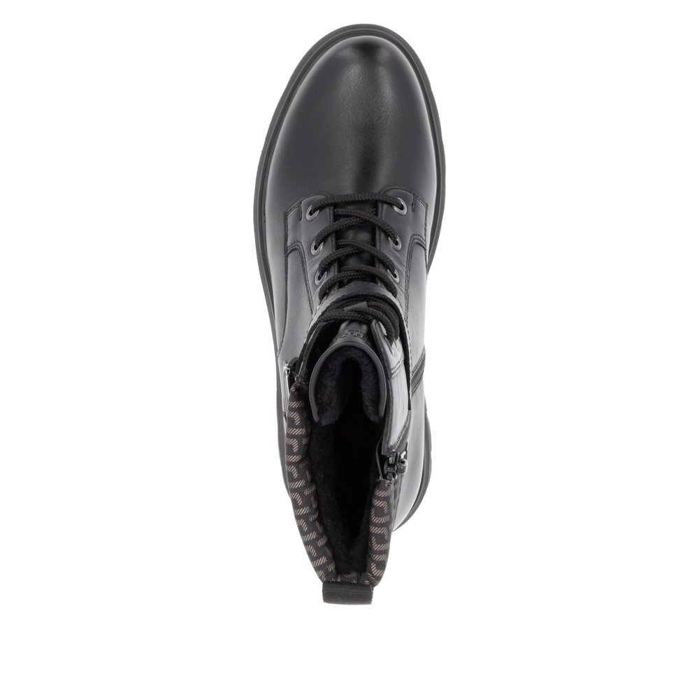 Remonte D1W71-03 Anatomic Leather Ankle Boot Black Remonte D1W71-03 Anatomic Leather Ankle Boot Black