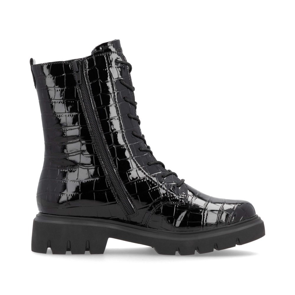 Remonte D1W72-02 Anatomic Leather Ankle Boot Black Remonte D1W72-02 Anatomic Leather Ankle Boot Black