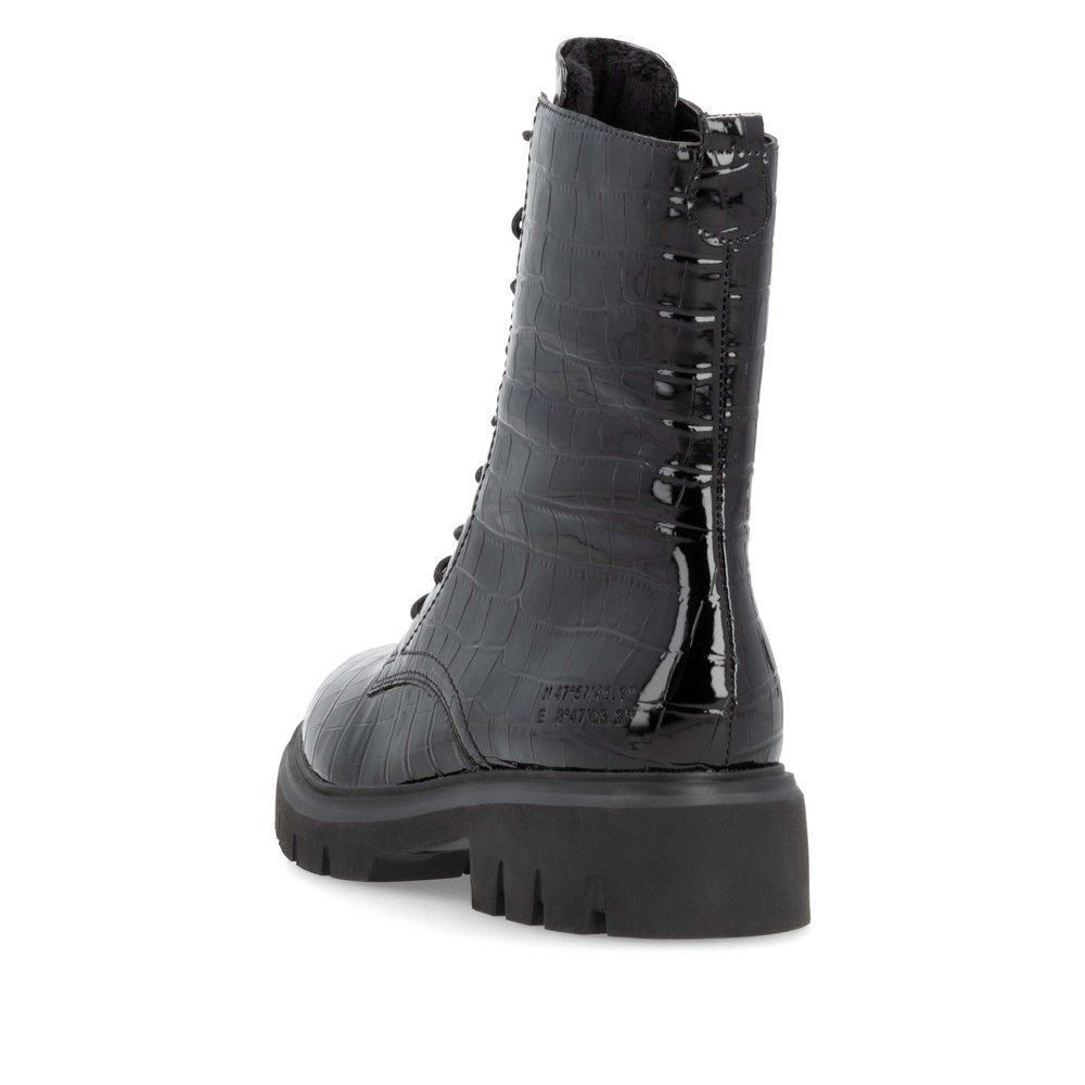 Remonte D1W72-02 Anatomic Leather Ankle Boot Black Remonte D1W72-02 Anatomic Leather Ankle Boot Black