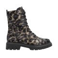 Remonte D1W72-03 Anatomic Leather Ankle Boot Black Bronze Remonte D1W72-03 Anatomic Leather Ankle Boot Black Bronze